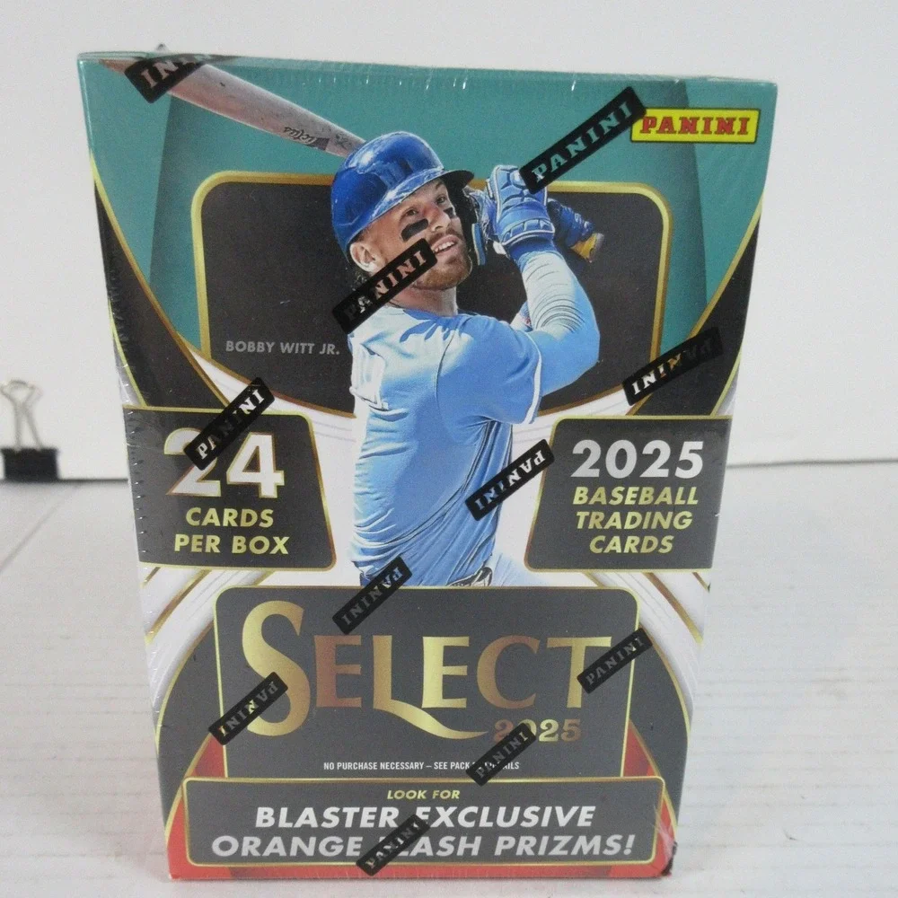 2025 Panini Select Baseball Blaster Box Sealed 24 Cards Orange Flash Prizms